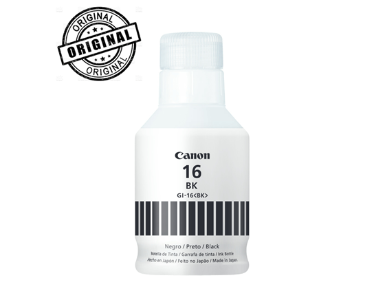 Canon - BOTELLA DE TINTA GI-16 NEGRO, COMPATIBLE CON GX6010