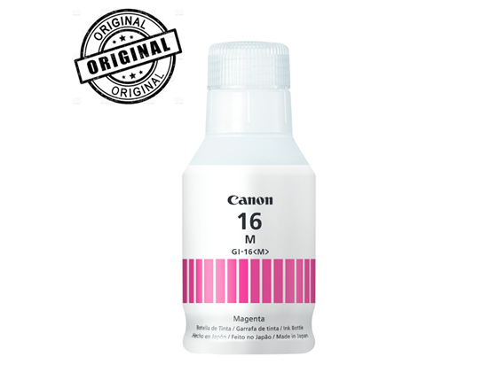 Canon - BOTELLA DE TINTA GI-16 MAGENTA, COMPATIBLE CON GX6010