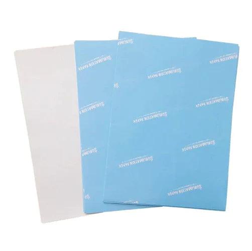 PAQUETE PAPELES SUBLIMACION AZULES