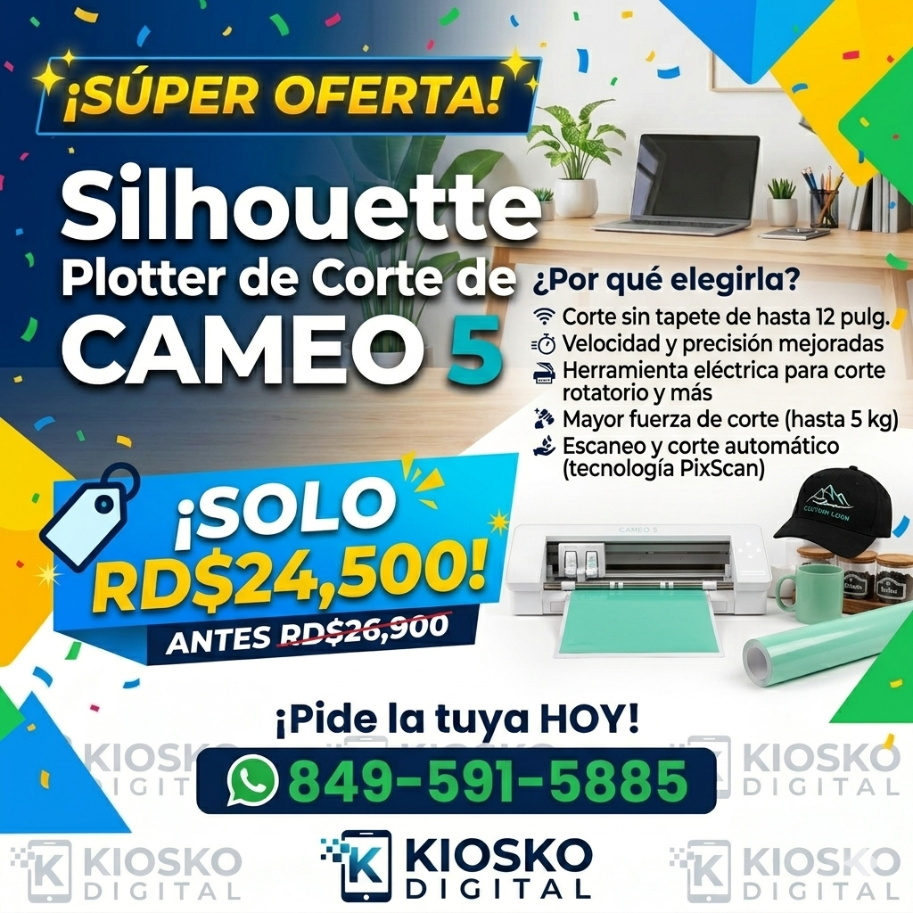 CAMEO 5 PLOTTER DE LA SERIE CAMEO