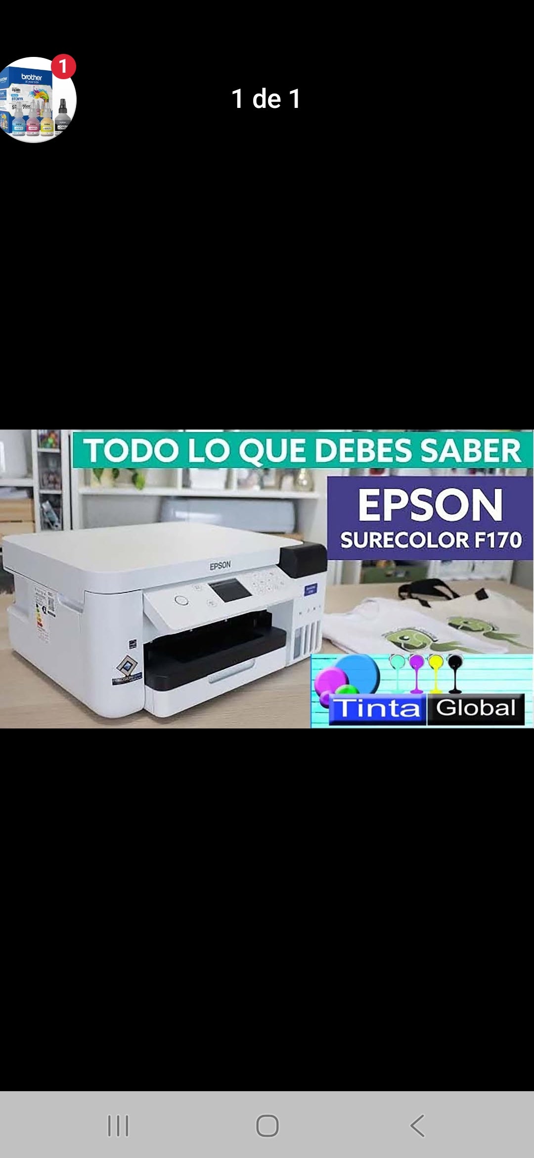 IMPRESORA EPSON F 170 DE SUBLIMACION ORIGINAL DE FABRICA