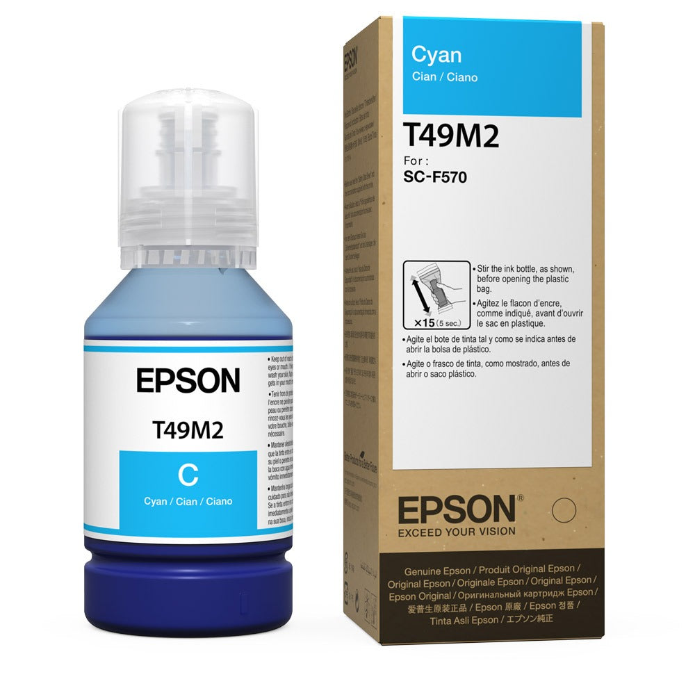 Epson T49M2. Para epson F 170. Azul Sublimacion para epson f 170 y epson f 570