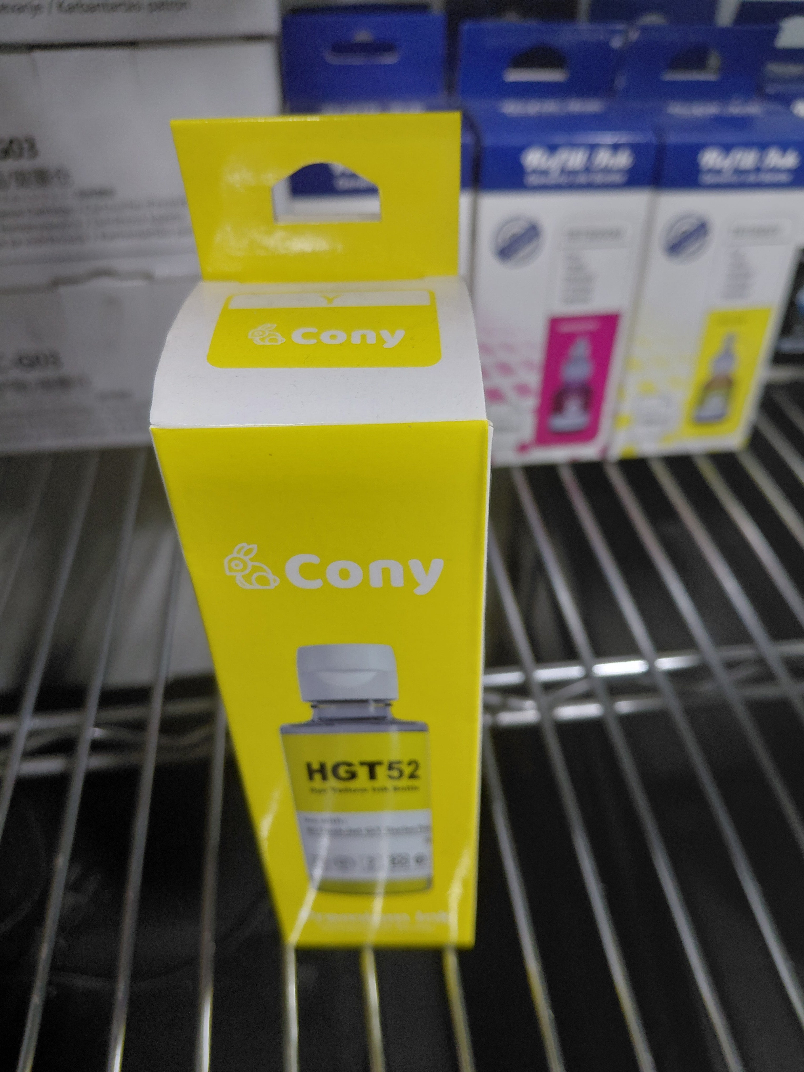 Compatible tinta hp GT 52 amarila l