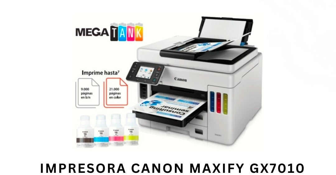 Impresora canon maxify. Gx 7010