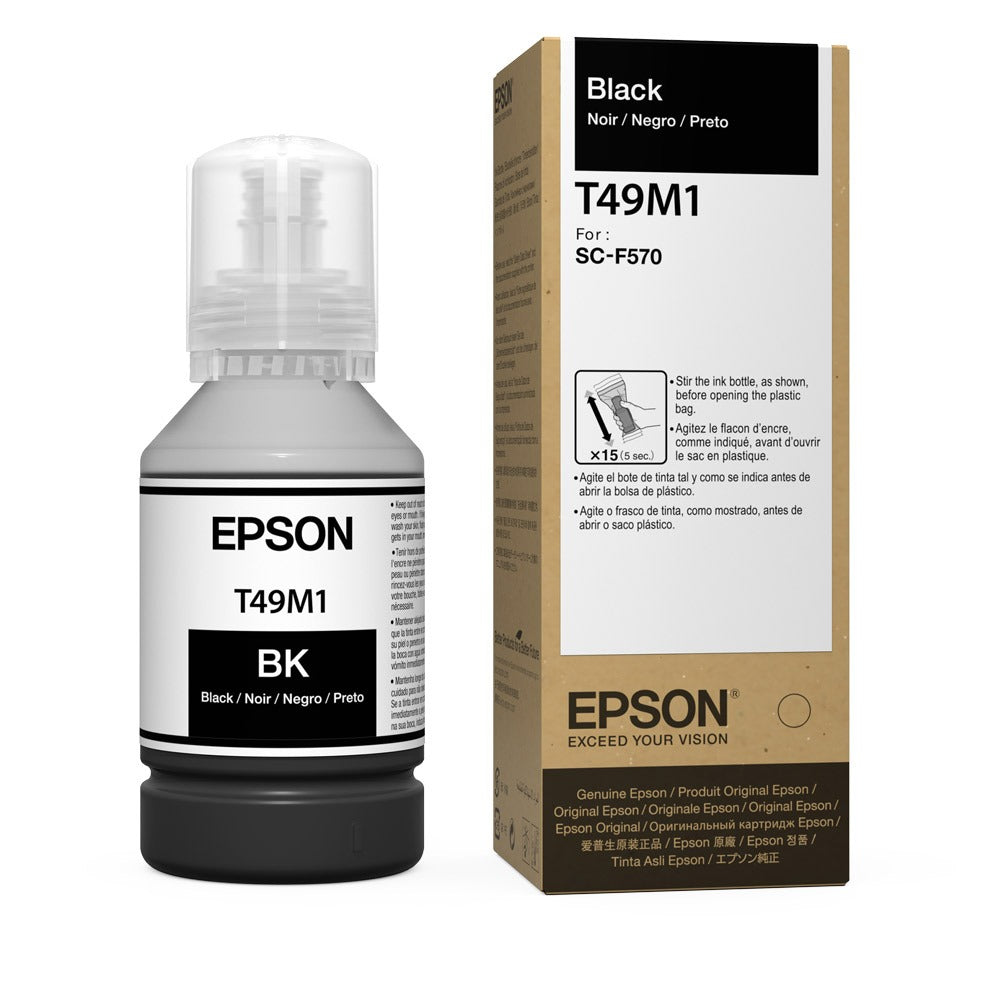 Epson T49M1. Para epson F 170. Negra Sublimacion para epson f 170 y epson f 570