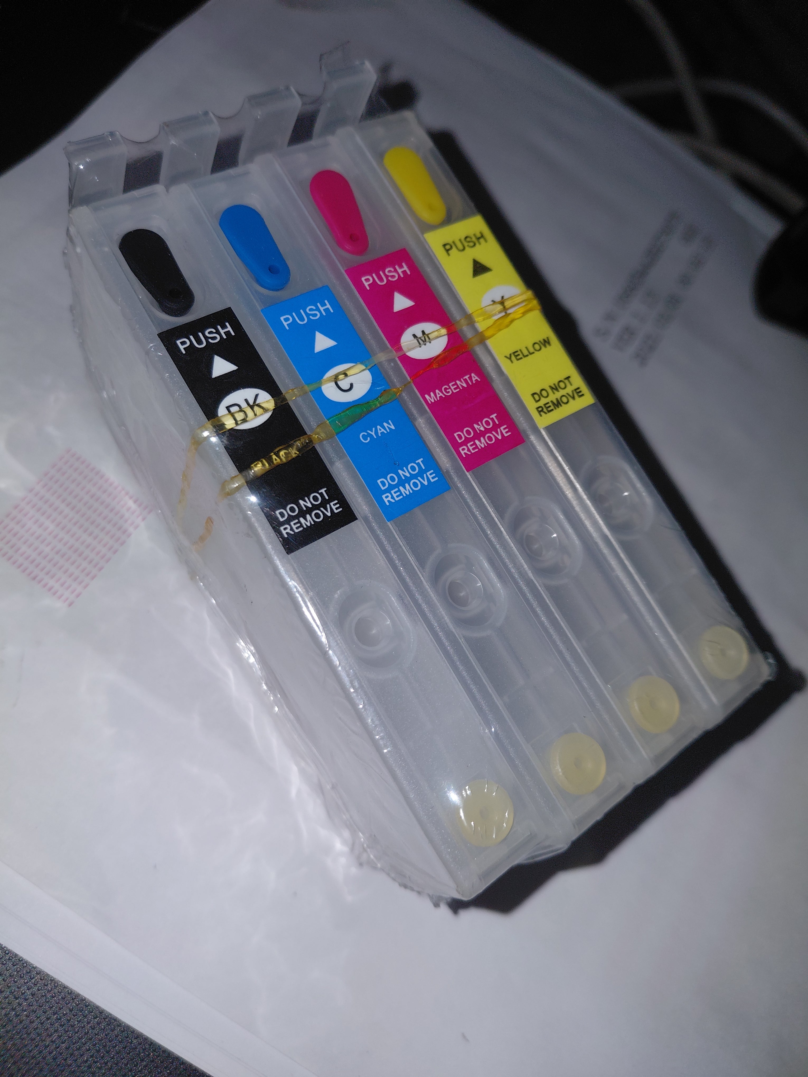 Juego cartuchos epson et 16600 wf 7840 7820 etc