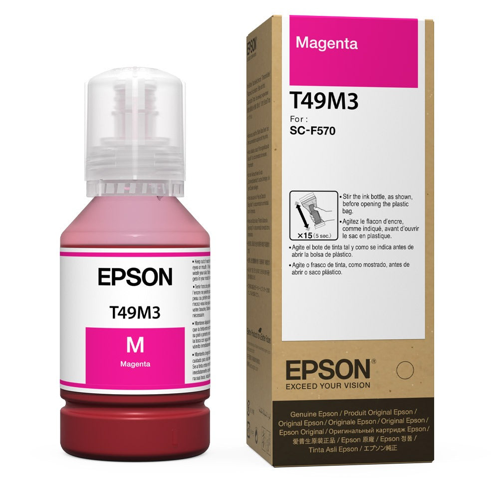 Epson T49M3. Para epson F 170. Roja Sublimacion para epson f 170 y epson f 570