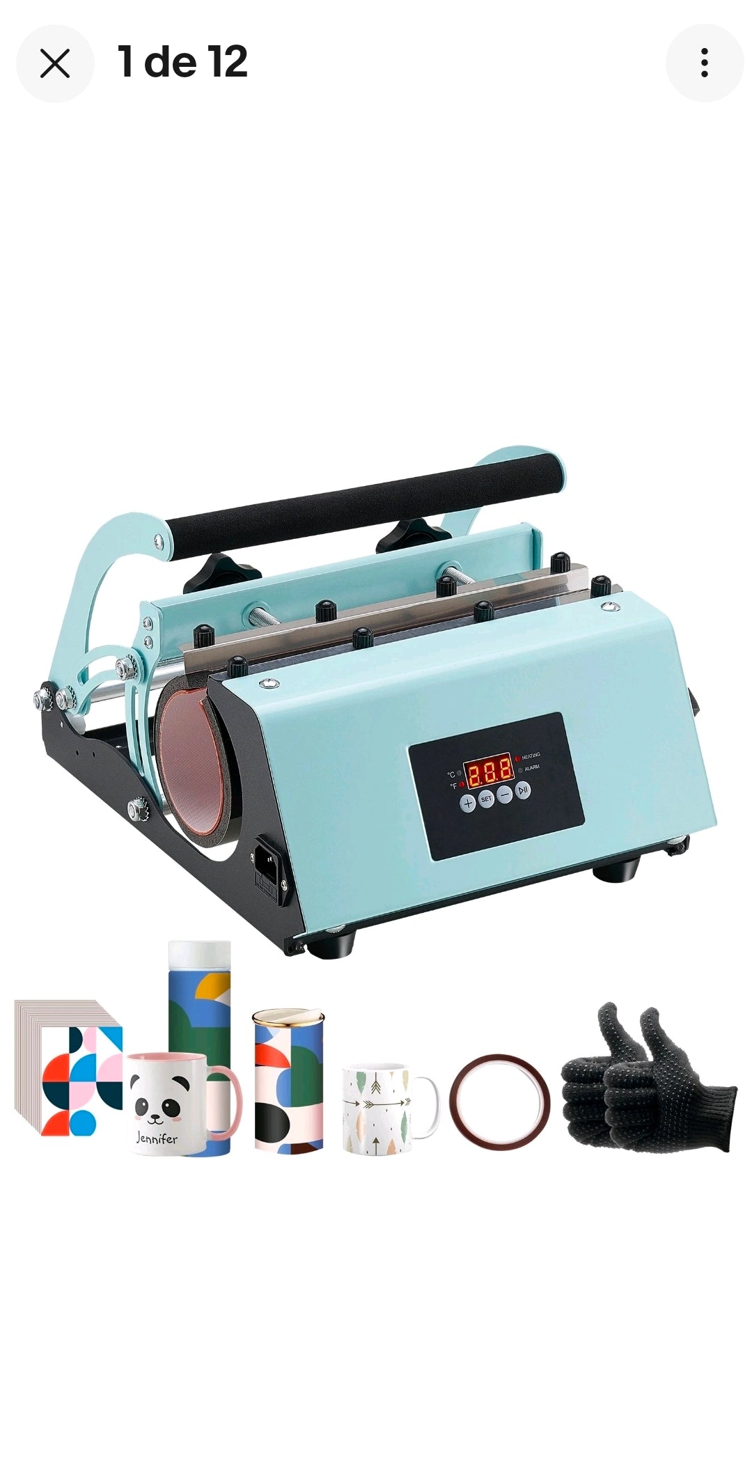 Plancha sublimar latas de 30 onzas disponible