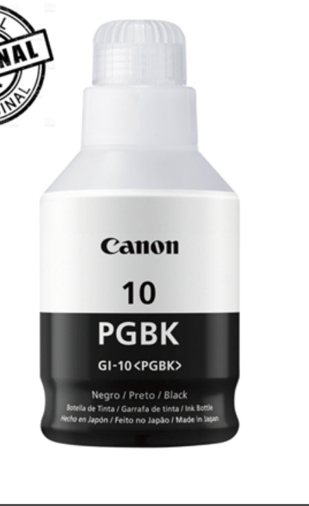 Tinta Canon - BOTELLA DE TINTA, GI-10 NEGRO